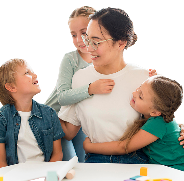 Safe and Whimsical Learning Hub Illustration